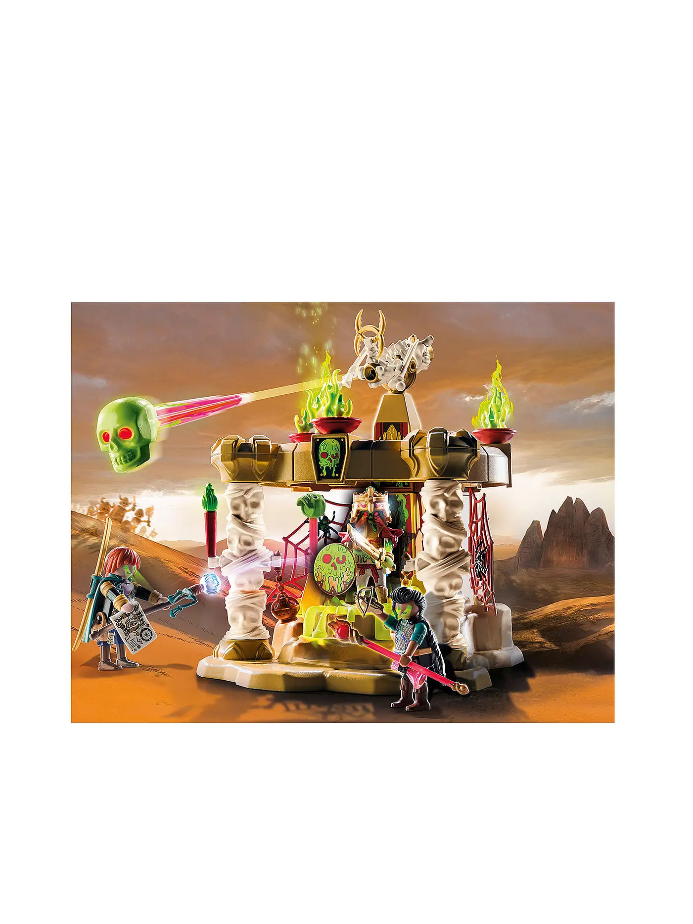 PLAYMOBIL | Sal'ahari Sands - Tempel der Skelettarmee 70751 | 